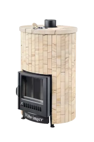 Печь для бани Ферингер Уют-18 ПФ ("Окаменевшее дерево" наборный) в Красноярске